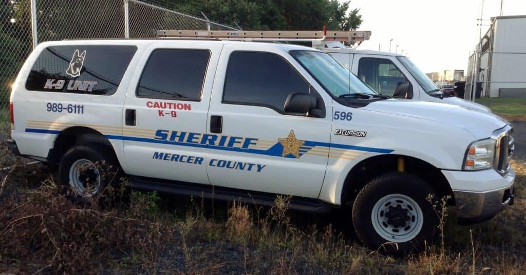Mercer Sheriff K-9 SUV